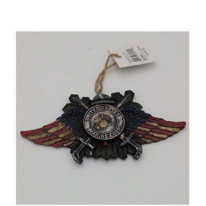 Rainbow Inc USMC United States Marine Corps Hanging Resin Wing Ornament RA5691